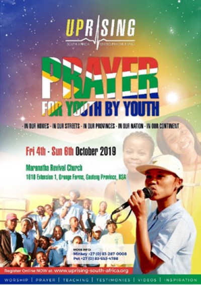 UPRising Suid-Afrika – 4-6 Oktober 2019