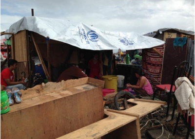 UNHCR-seile bied dekking vir oorlewendes van Tifoon Haiyan