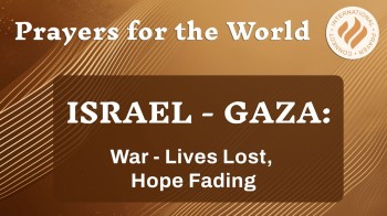 ISRAEL – GAZA: War - lives lost, hope fading