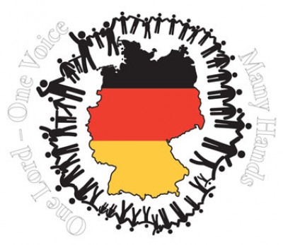 Europa: Menslike Gebedsketting - Duitsland