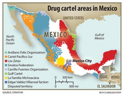 Dwelmkartelleier in Mexiko gevange geneem