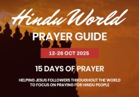 15 Days of Prayer for the Hindu World – 12-26 October 2025