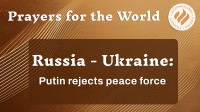 Ukraine: Putin Rejects Peace Force