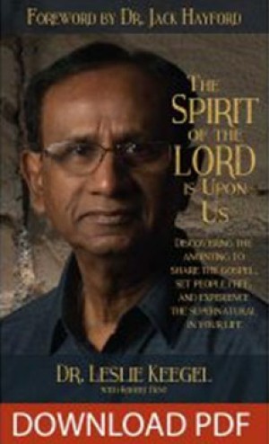 Die Gees van die Here is op ons