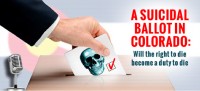 &amp;#39;n Selfmoordstemming in Colorado: Sal die reg om te sterf &amp;#39;n plig word om te sterf?
