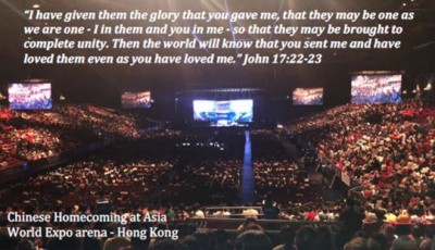 Hong Kong &amp;#39;Chinese Homecoming&amp;#39;-verslag terug