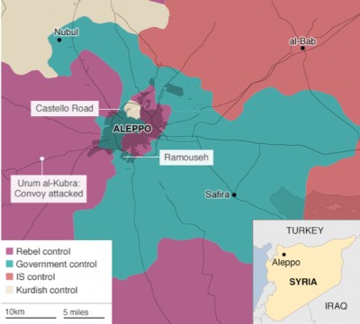 Roep uit vir Aleppo en &amp;#39;n einde van die oorlog in Sirië